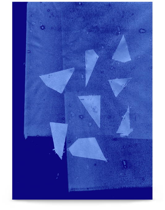 Sharp Edges 1  - Blue